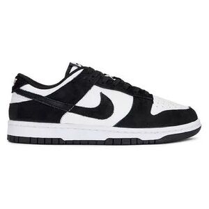 Nike Black and White Dunk Low Retro Sneaker size 9